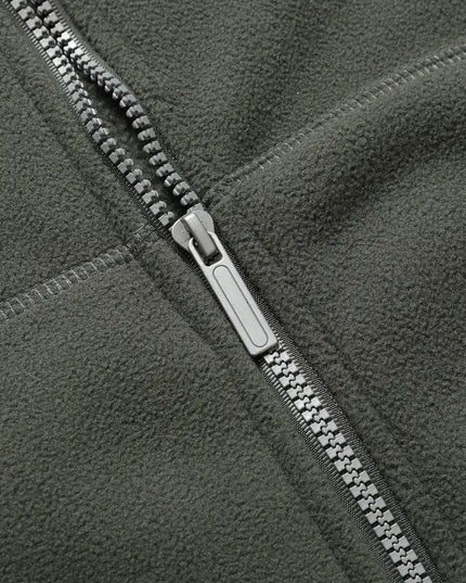 Vyriška šilta sportinė striukė su gobtuvu, užtrauktuku ir kišenėmis – laisvalaikio paminkštintas džemperis rudeniui ir žiemai