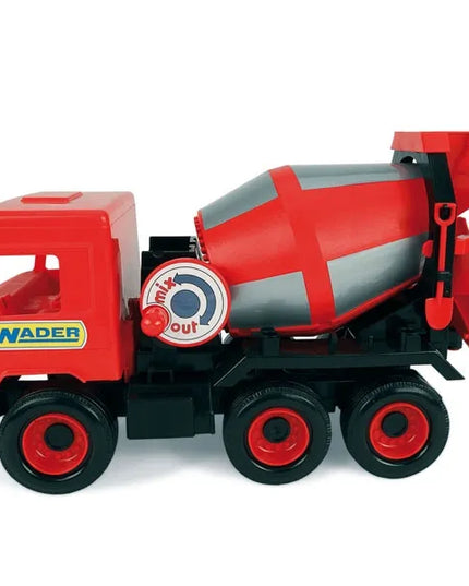 Wader Middle Truck raudonas betonvežis dėžutėje, 32114