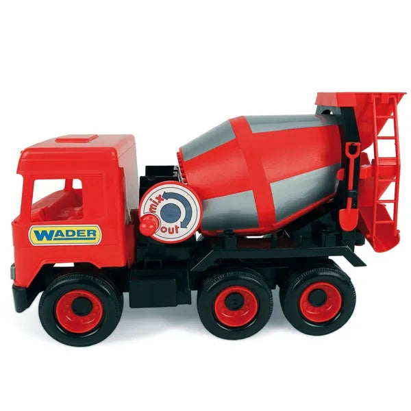 Wader Middle Truck raudonas betonvežis dėžutėje, 32114