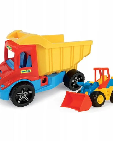 Wader Multi Truck savivartis su ekskavatoriumi 32241