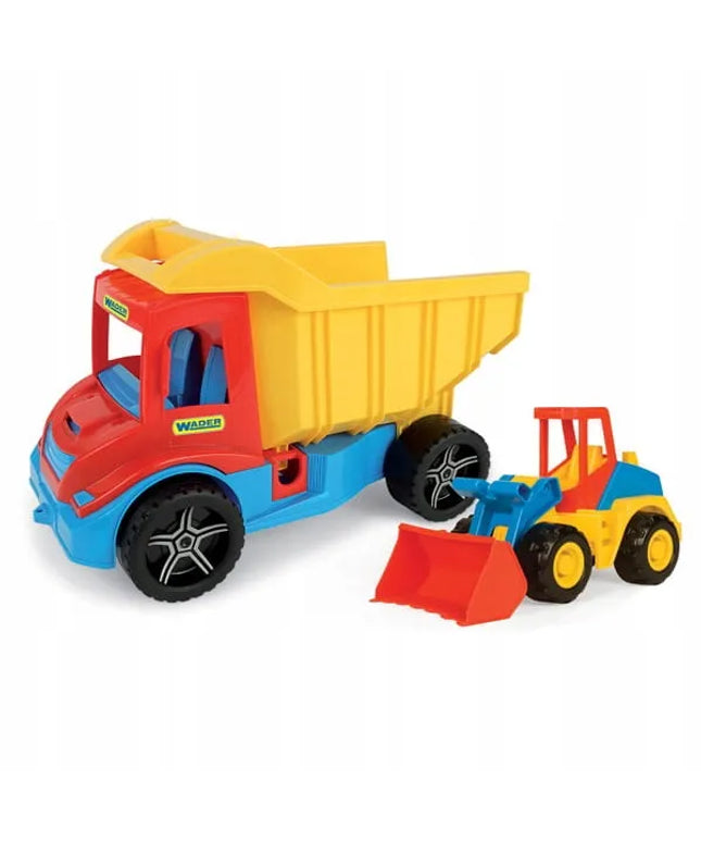 Wader Multi Truck savivartis su ekskavatoriumi 32241