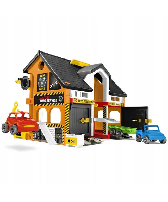 Wader Play House Auto serviso rinkinys