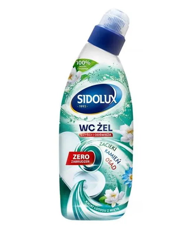 WC valiklis gelis SIDOLUX lotosas/mėta 700ml