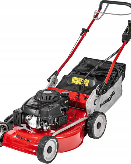 Weibang WB506SC 3in1 benzininė vejapjovė su pavara, 49 cm, Loncin 166 cm³ varikliu