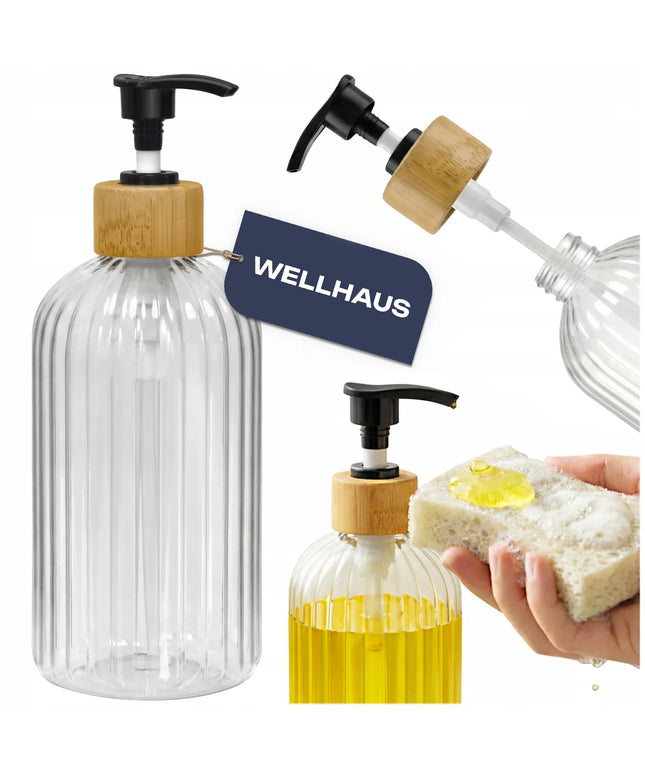 Wellhaus muilo ir indų ploviklio dozatorius, 500 ml, blizgus