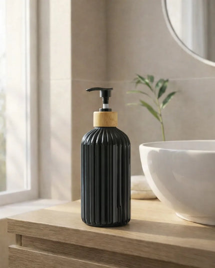 Wellhaus muilo ir indų ploviklio dozatorius, 500 ml, juodas