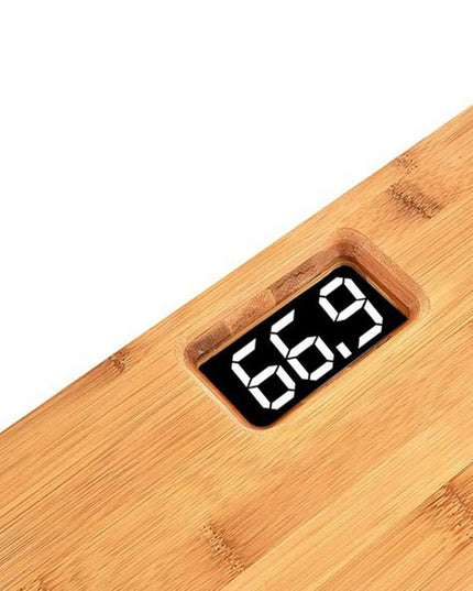 WENKO elektroninės bambukinės vonios svarstyklės, 180 kg