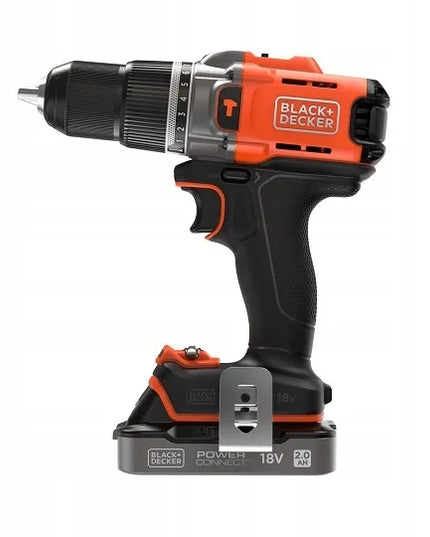 Smūginis gręžtuvas-suktuvas 45Nm, 18V Black+Decker [BCD383D2XK-QW]