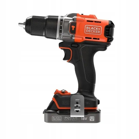 Smūginis gręžtuvas-suktuvas 45Nm, 18V Black+Decker [BCD383D2XK-QW]