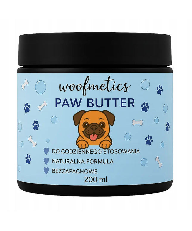 Woofmetics Paw Butter – Bekvapis balzamas šunų letenėlių priežiūrai 200 ml
