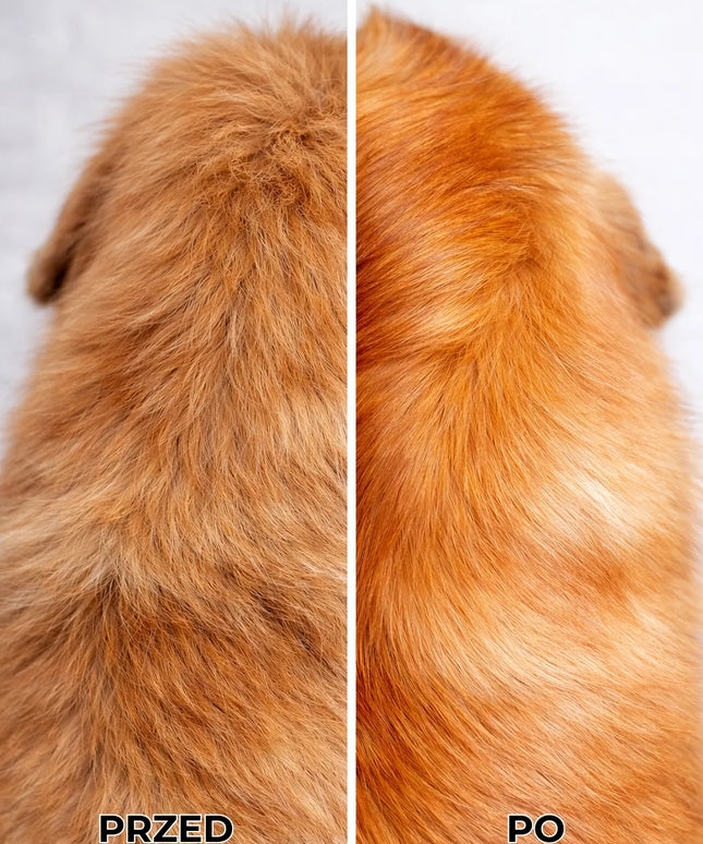WOOFMETICS SIERŚCIUCH šunų kailio aliejus, suteikiantis blizgesio ir priežiūra