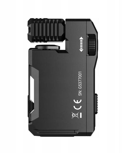 Wuben G5 Black 400 liumenų įkraunamas kišeninis EDC žibintuvėlis