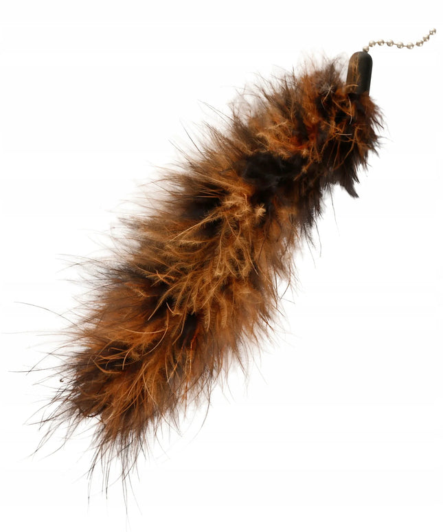 XXL meškerė katei, tikros plunksnos, 95 cm, Kerbl