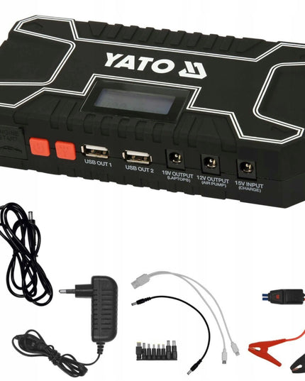 Yato 12000 mAh 12 V 500 A pagalbinio užvedimo įrenginys