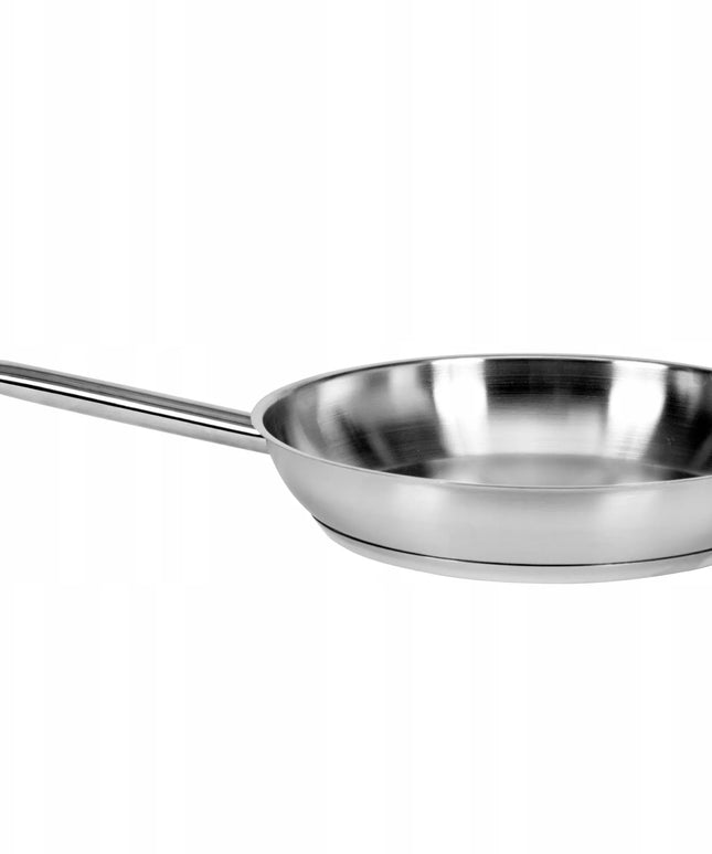 Yato nerūdijančio plieno keptuvė 28 cm, tinkama indukcinėms ir dujinėms viryklėms