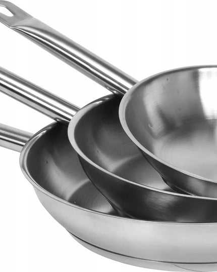 Yato nerūdijančio plieno keptuvė 28 cm, tinkama indukcinėms ir dujinėms viryklėms