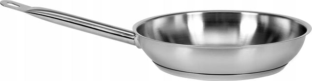 Yato tradicinė nerūdijančio plieno keptuvė 24 cm, skirta indukcinėms ir dujinėms viryklėms
