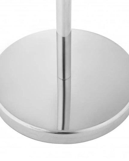 Yoka Home 2-in-1 tualetinio popieriaus stovas su laikikliu, sidabrinis, XXL
