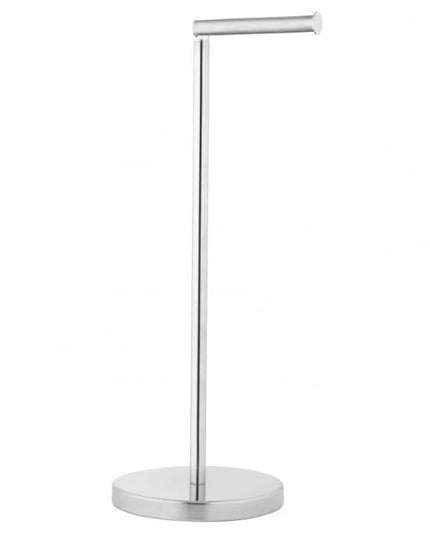Yoka Home 2-in-1 tualetinio popieriaus stovas su laikikliu, sidabrinis, XXL
