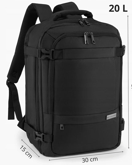 Zagatto 45x30x15 cm kelioninė kuprinė su kompiuterio skyriumi – tinka Wizzair