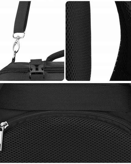 ZAGATTO juoda kelioninė kuprinė 40x25x20 cm – nemokamas rankinis bagažas į lėktuvą RYANAIR, Wizzair