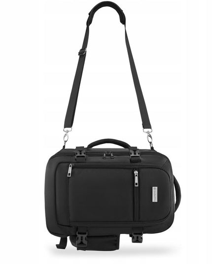 ZAGATTO juoda kelioninė kuprinė 40x25x20 cm – nemokamas rankinis bagažas į lėktuvą RYANAIR, Wizzair