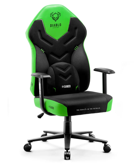 Žaidimų kėdė Diablo X-Gamer 2.0 Normal Size Green Emerald