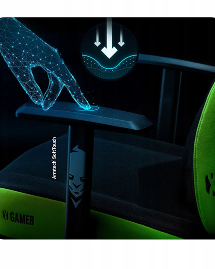 Žaidimų kėdė Diablo X-Gamer 2.0 Normal Size Green Emerald