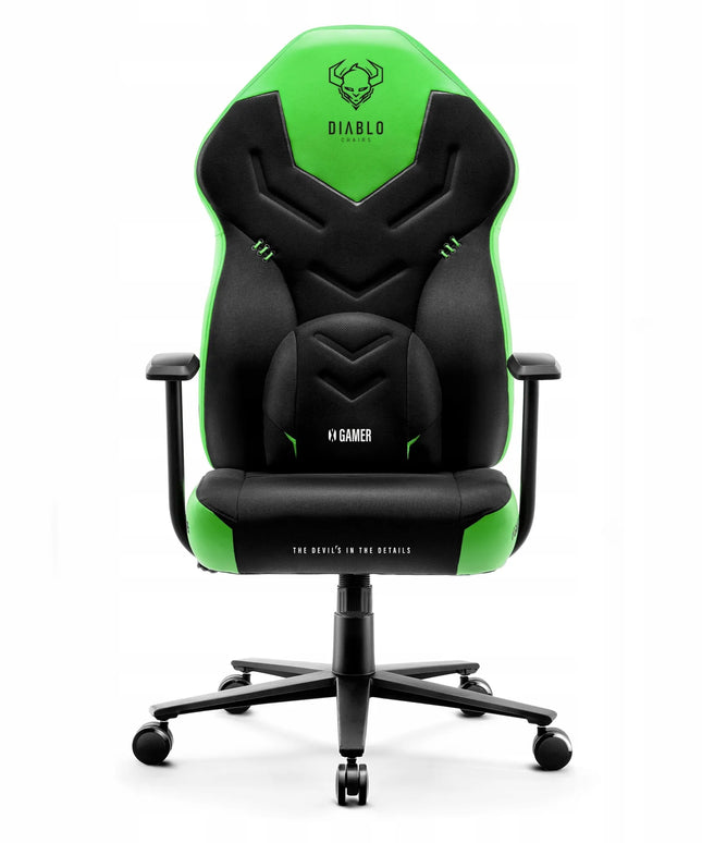 Žaidimų kėdė Diablo X-Gamer 2.0 Normal Size Green Emerald
