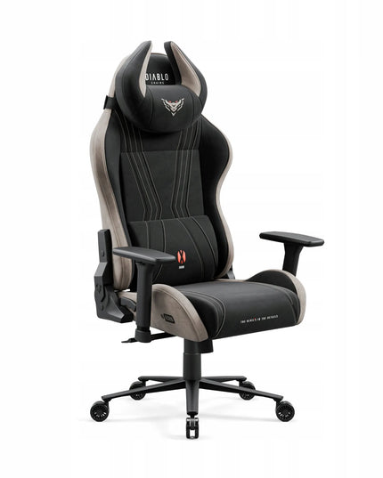 Žaidimų kėdė Diablo X-Horn 2.0 Normal Size, Camel Black (juoda-pilka)