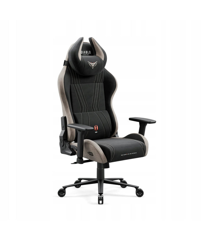 Žaidimų kėdė Diablo X-Horn 2.0 Normal Size, Camel Black (juoda-pilka)