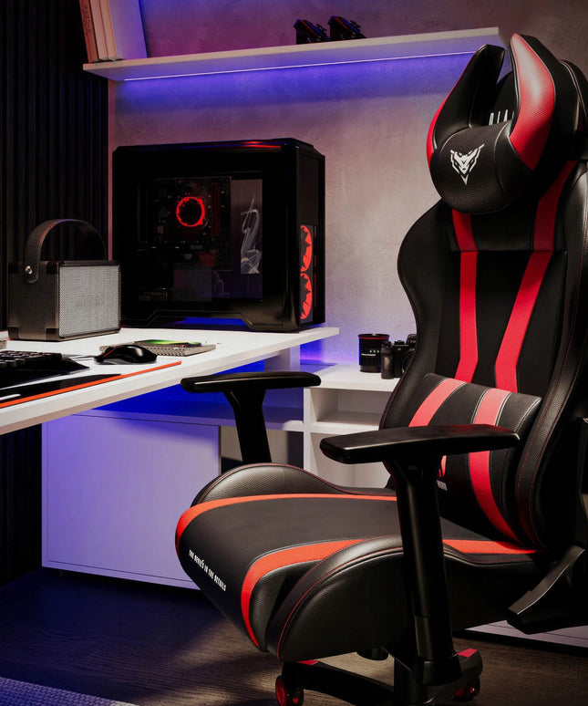 Žaidimų kėdė Diablo X-Horn 2.0 Normal Size, juoda ir raudona
