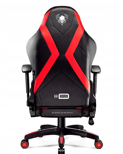 Žaidimų kėdė Diablo X-Horn 2.0 Normal Size, juoda ir raudona
