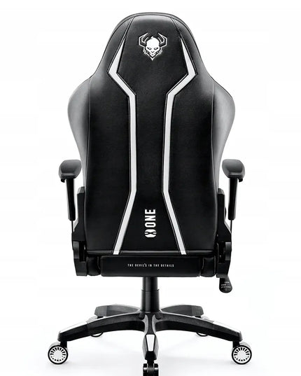 Žaidimų kėdė Diablo X-One 2.0, eko oda, juoda ir balta