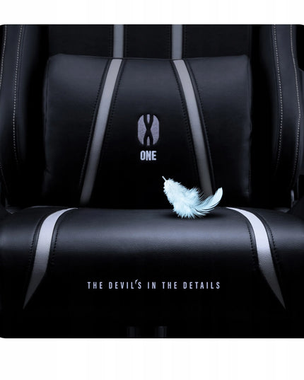 Žaidimų kėdė Diablo X-One 2.0, eko oda, juoda ir balta