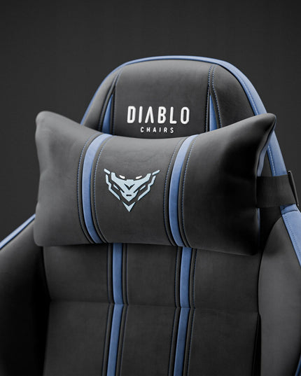 Žaidimų kėdė Diablo X-One 2.0 medžiaginė, Normal dydžio, Night Blue