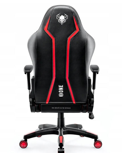 Žaidimų kėdė Diablo X-One 2.0, Normal Size: juoda-raudona