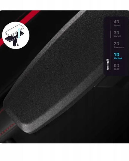 Žaidimų kėdė Diablo X-One 2.0, Normal Size: juoda-raudona