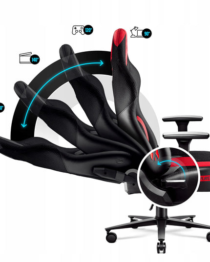 Žaidimų kėdė DIABLO X-Player 2.0 Normal Size karmino ir antracito spalvos