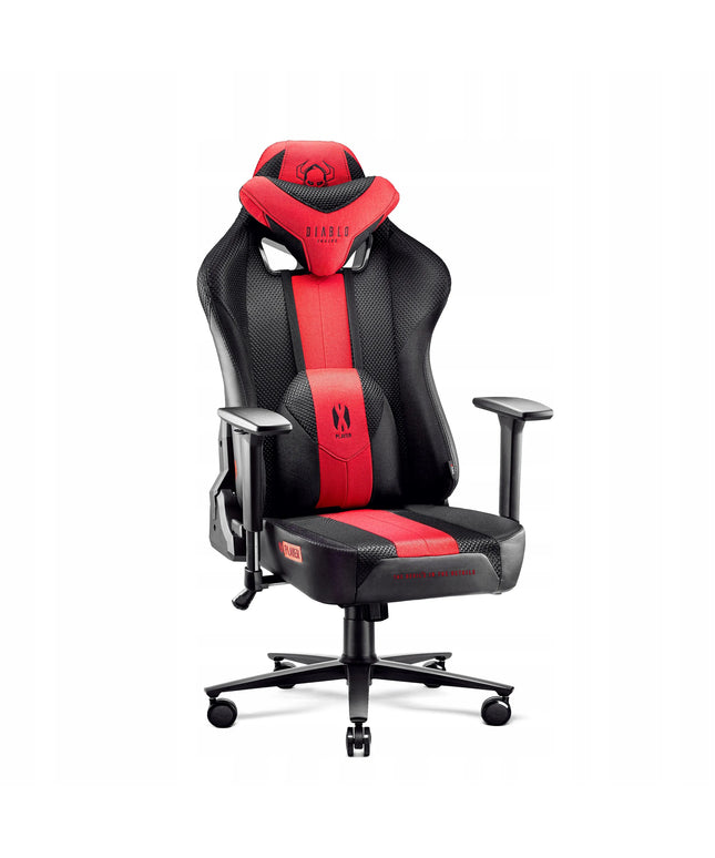 Žaidimų kėdė DIABLO X-Player 2.0 Normal Size karmino ir antracito spalvos