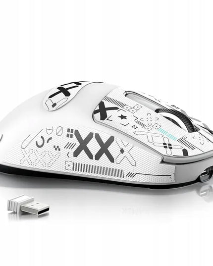 Žaidimų pelė Attack Shark X3MAX Superlight 42kDPI PAW3950 Omron, balta