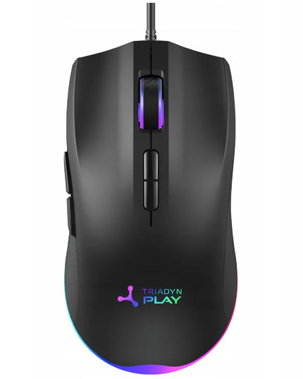 Žaidimų rinkinys mechaninė klaviatūra BlueSW + pelė + RGB kilimėlis TRIADYN