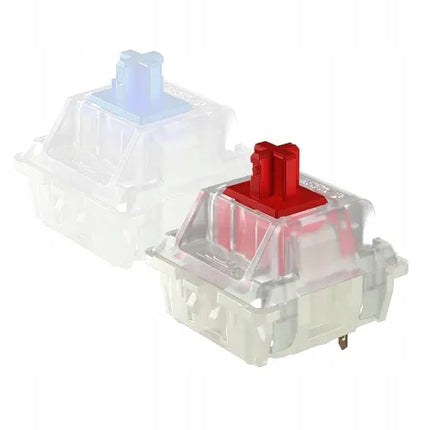 Žaidimų rinkinys: mechaninė RGB klaviatūra (Red Switch) + pelė + kilimėlis