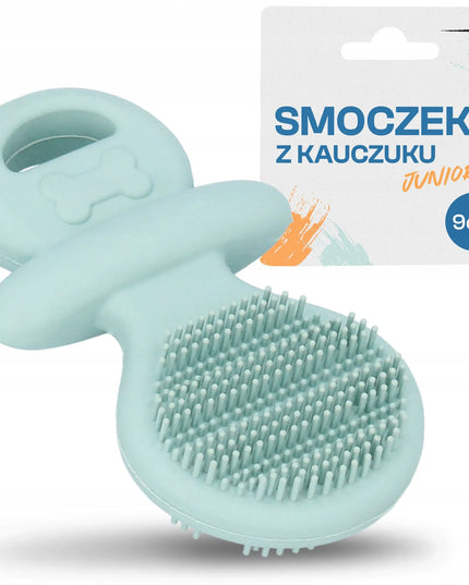 Žaislas šunims 9cm kramtukas šuniukams dantų priežiūrai su iškilimais čiulptukas