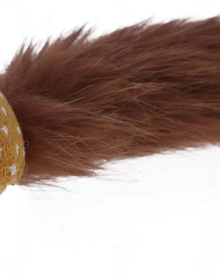 Žaislinė pelė katei, 26 cm, ruda, Kerbl