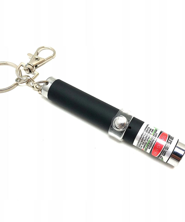 Žalias lazerinis žaislas katėms su USB įkraunama baterija