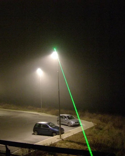 Žalias lazeris 500 mW + 5 disko galvutės