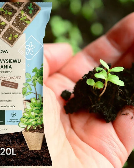 Žemė sėjimui ir pikiavimui KALINOVA, 20L su kokoso pluoštu ir perlitu