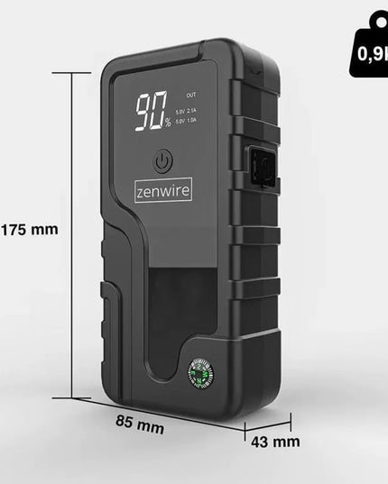 Zenwire CY16 6400 mAh automobilinis „Jump Starter“ paleidiklis ir išorinė baterija