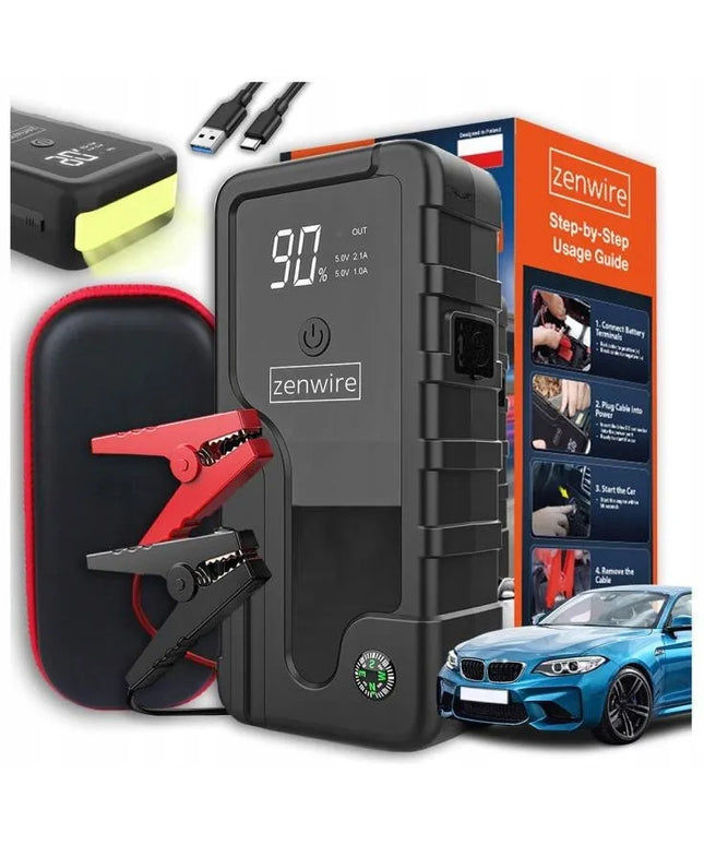 Zenwire CY16 6400 mAh automobilinis „Jump Starter“ paleidiklis ir išorinė baterija
